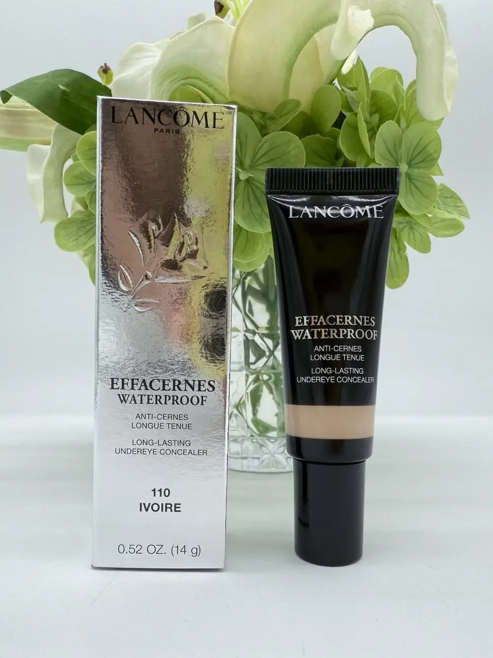 Lancome Effacernes Waterproof Undereye Concealer - 110 Ivoire .52oz / 14g